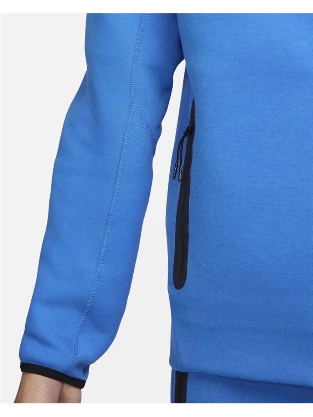 Nike Sportswear Tech Fleece Windrunner  Men’s Blue Full-Zip Hooded Jacket